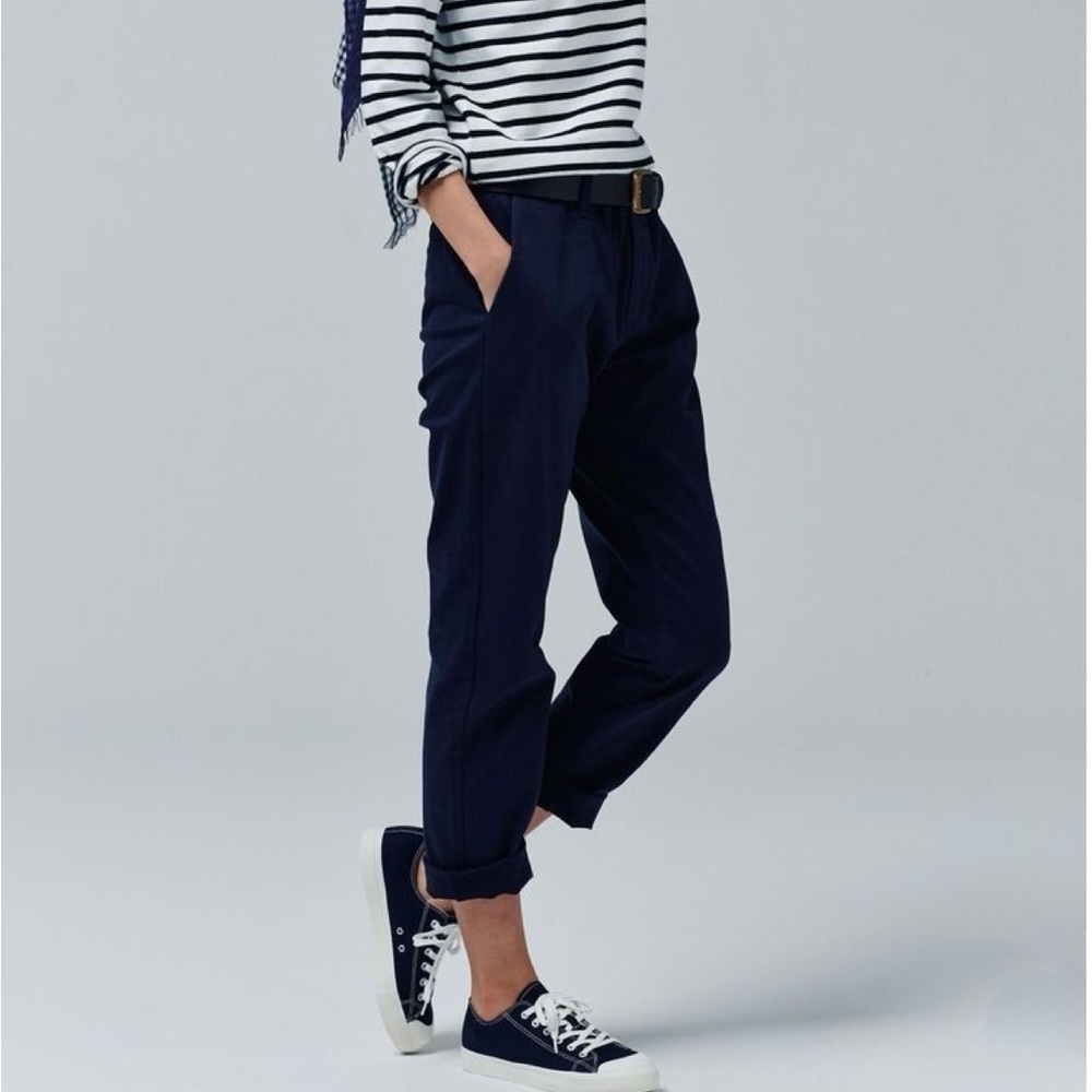J. Crew Factory High-Rise Girlfriend Chino Pant